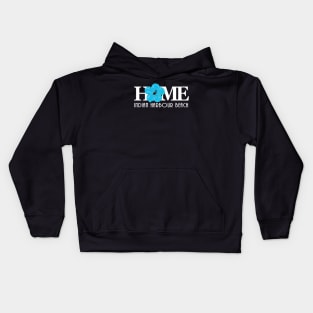 Home Indian Harbour Beach Blue Hibiscus Kids Hoodie